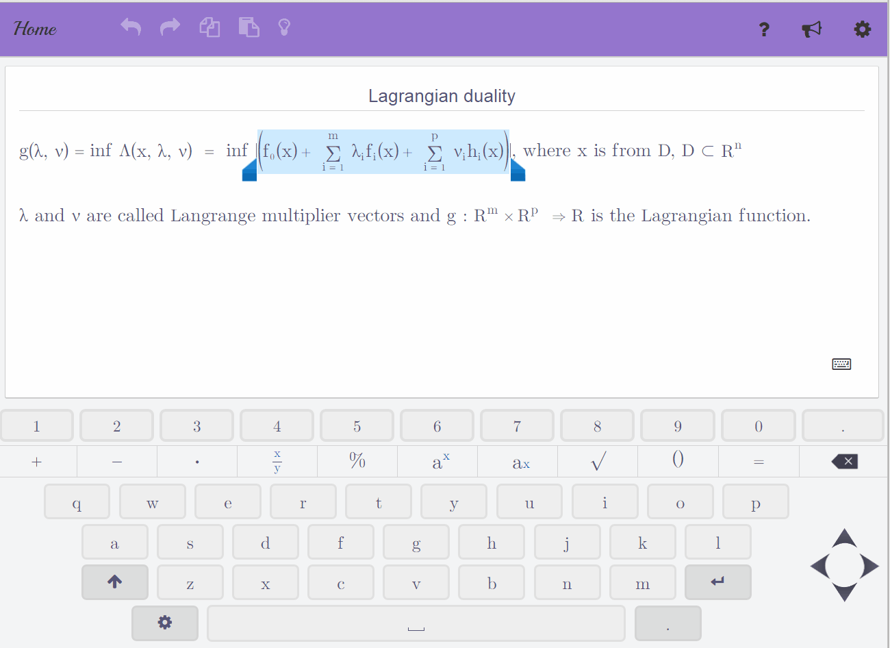 The Mathist - Write Math Notes, Solve Problems, Share Ideas | Web App